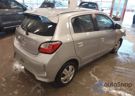 2021 Mitsubishi Mirage Carbonite Edition/Es/Le z USA, uszkodzony, nr VIN ML32AUHJ2MH005253